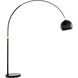 Vern 102 inch 60.00 watt Black Floor Lamp Portable Light